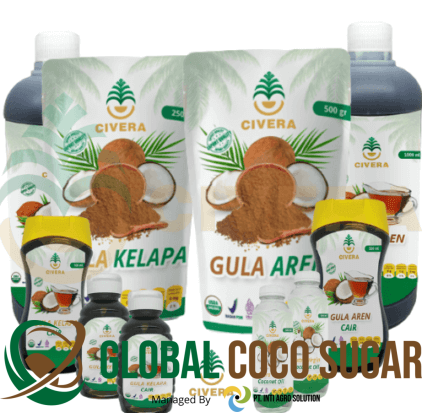 healthy coconut snacks, civera.id, gula kelapa civera