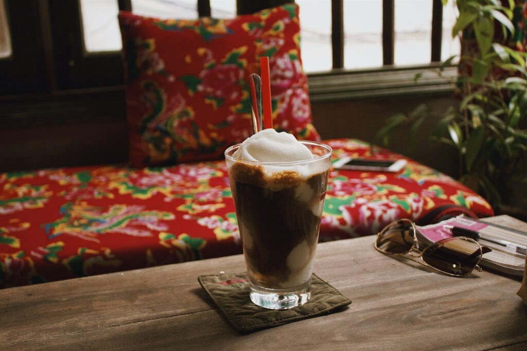 coconut nectar, organic coconut nectar, coffee, drink 
