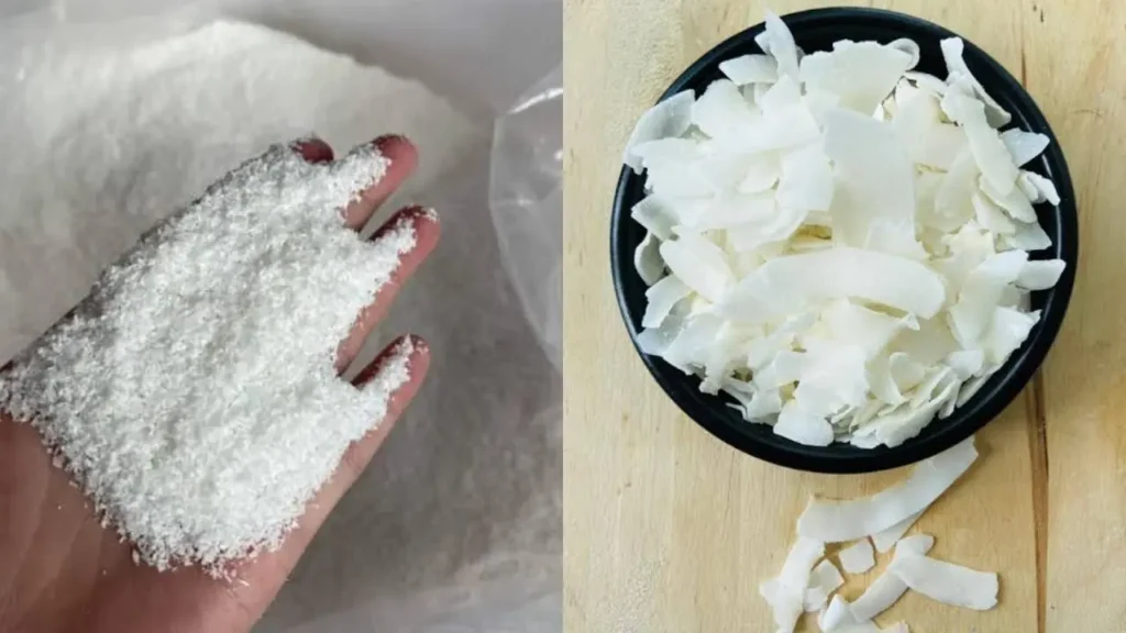 Desiccated Coconut vs Coconut Flakes