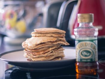 Photo by orva studio coconut nectar, maple syrup, coconut sugar, coconut flower nectar