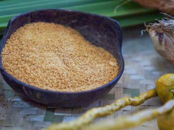 Granulated brown sugar organic coconut sugar